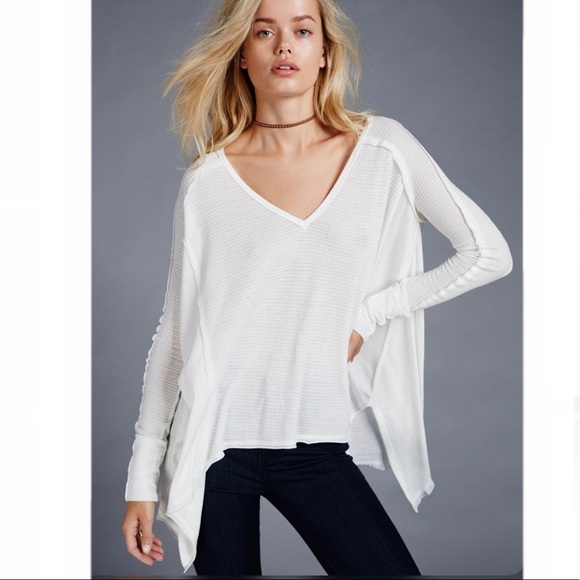 Free People We The Free Pacific Thermal in Black - Picture 4 of 11